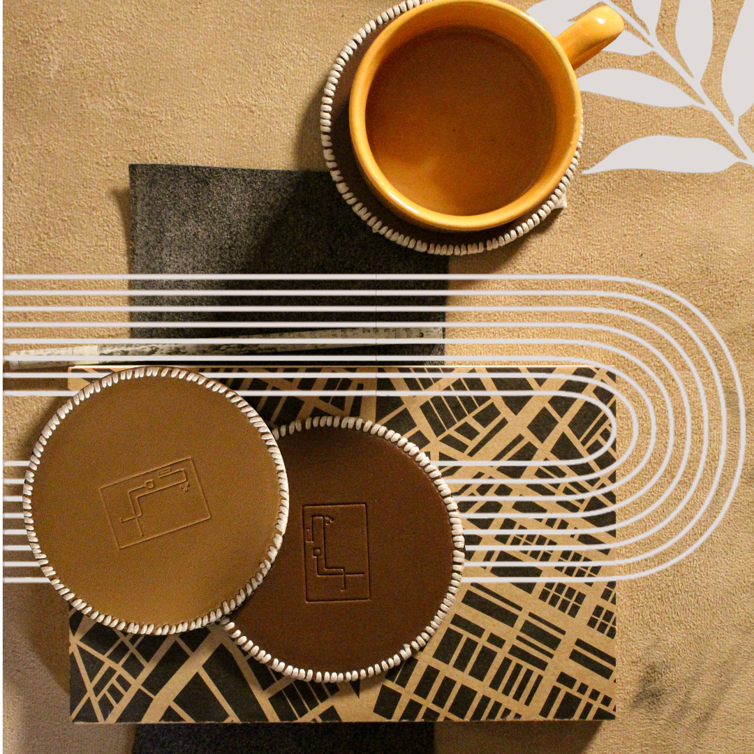Cherm Coasters - Khaana Collection