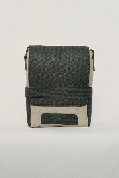 Green & Beige  Messenger Bag | Crossbody Bag