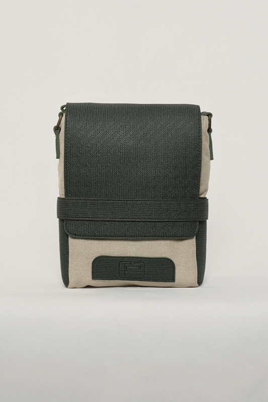 Green & Beige  Messenger Bag | Crossbody Bag