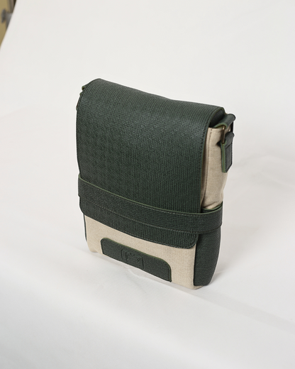 Green & Beige  Messenger Bag | Crossbody Bag