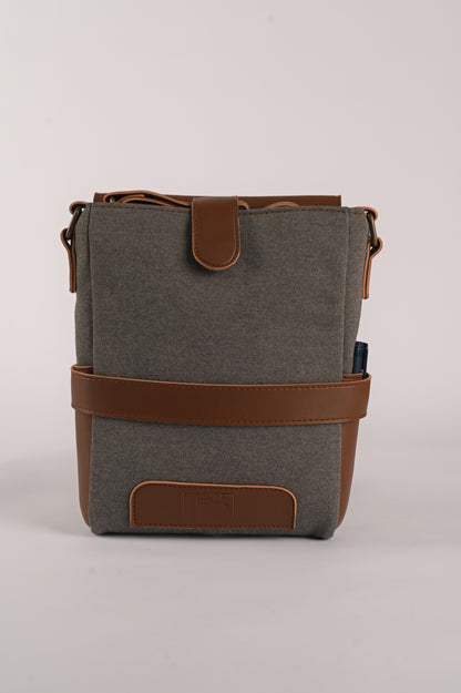 Cherm Messenger - Brown and Grey