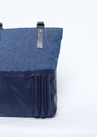 Tote-ally Cherm - Denim & Blue
