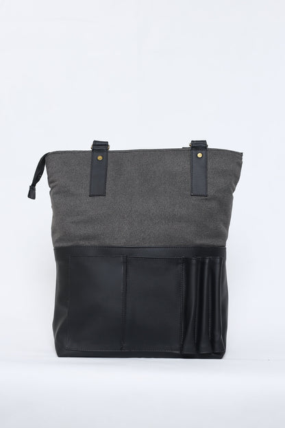Tote-ally Cherm - Black & Grey