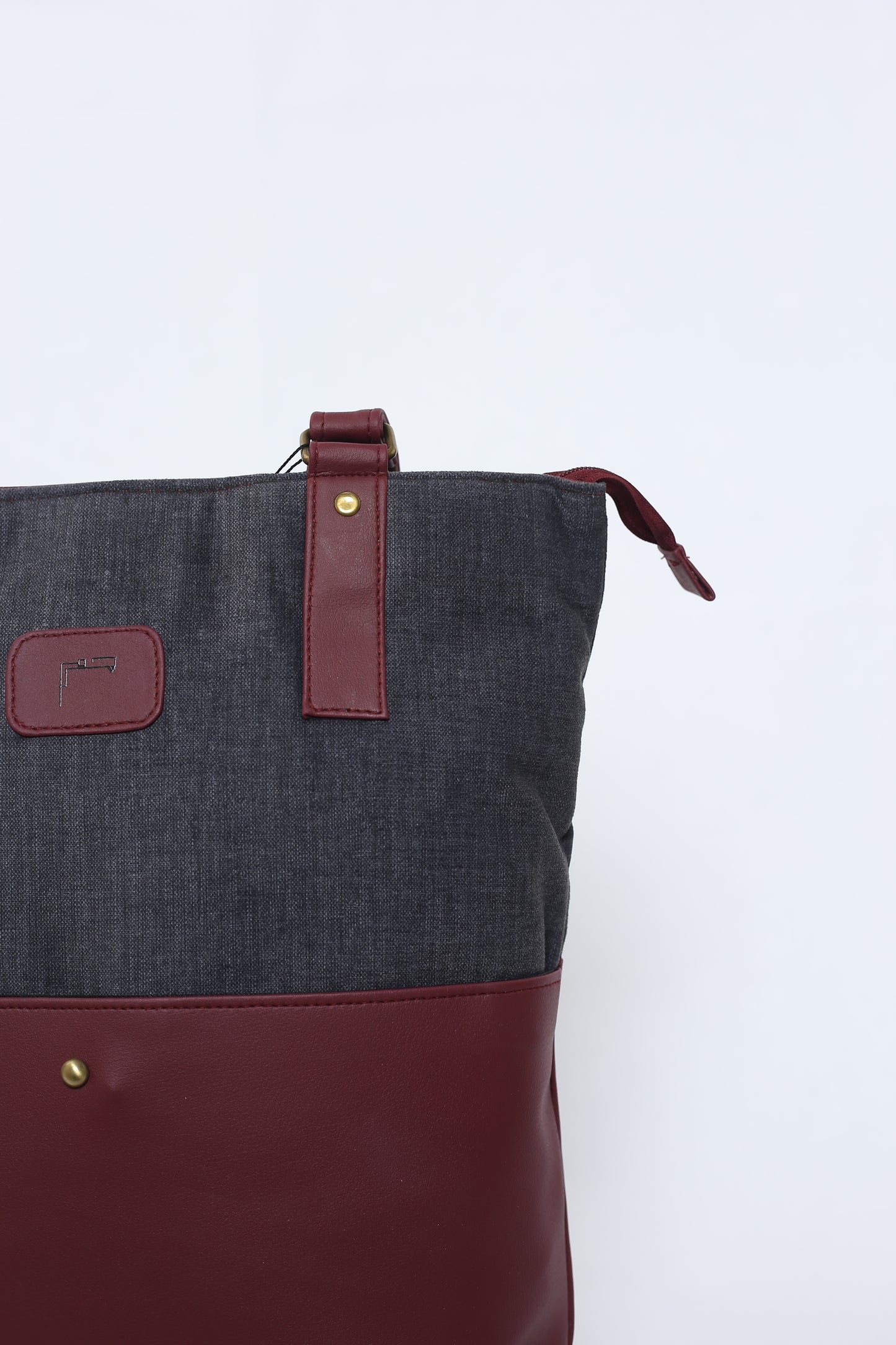 Tote-ally Cherm - Maroon & Grey